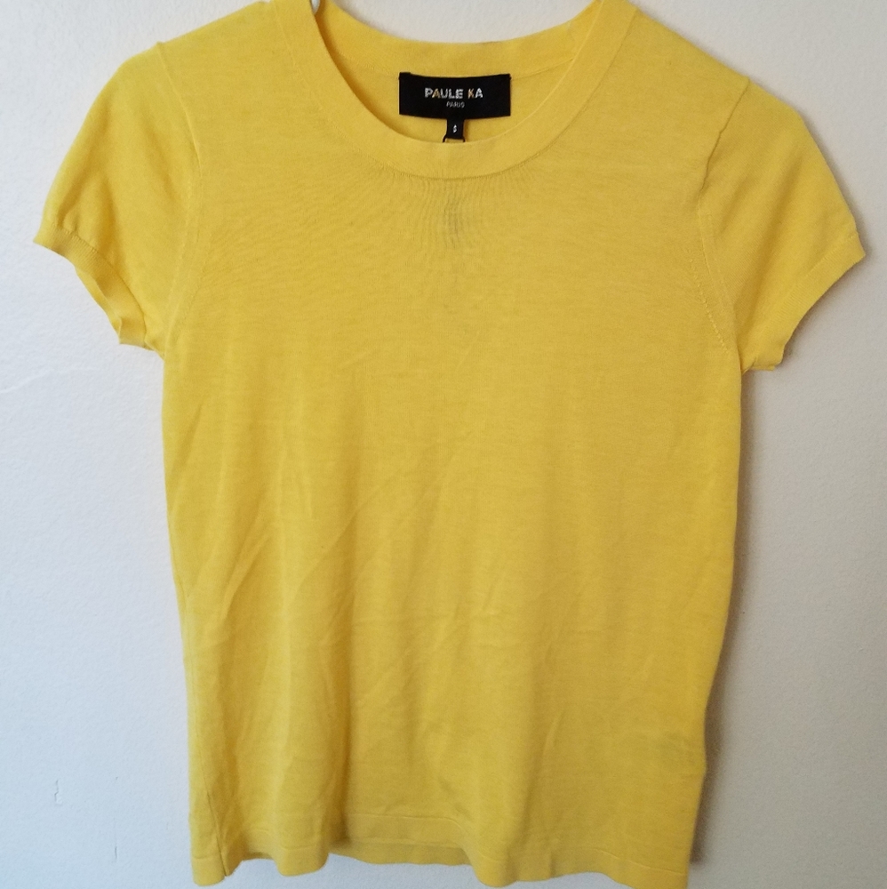 Paule Ka yellow t-shirt